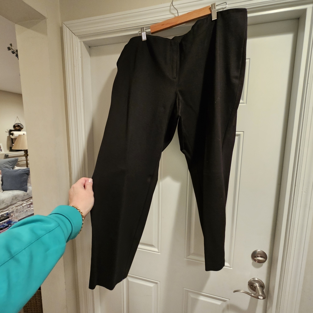 Alfani Women's Black Straight Leg Pants 22W